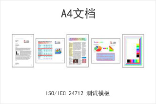 墨水打印量測試標準* 